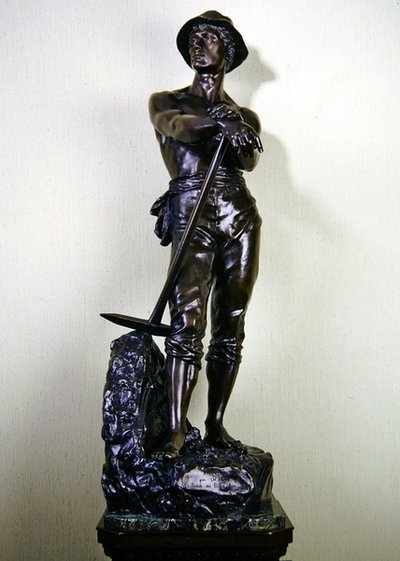 Minör (mermer kaide üzerinde bronz) by Charles Levy