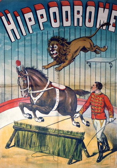 'Hipodrom' sirkini tanıtan afiş, 1900 dolayları by Charles Levy