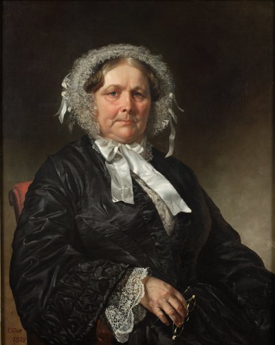 Mary Ann Goulding (Bayan Thomas Goulding), 1858 by Charles Loring Elliot