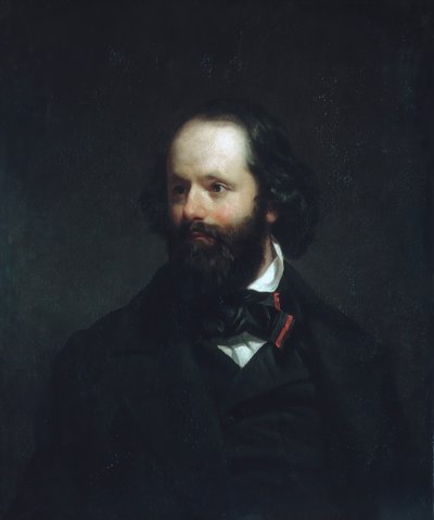 Sanatçının Portresi, ca. 1850. by Charles Loring Elliott