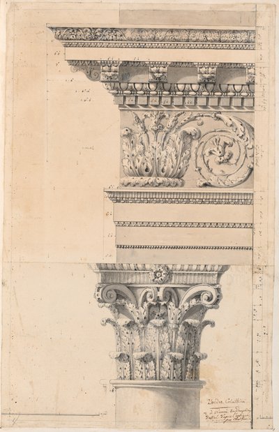 Korint Düzeni by Charles Louis Clerisseau