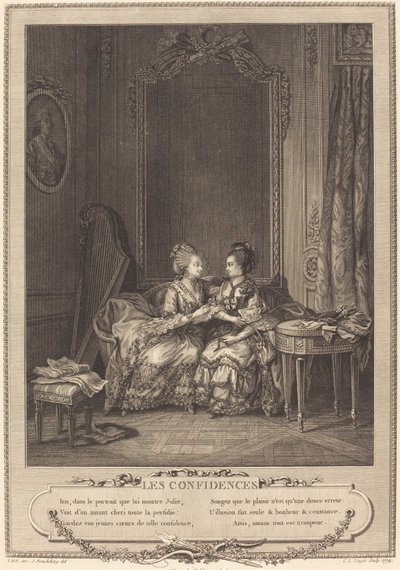 güven by Charles Louis Lingée after Sigmund Freudenberger