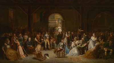 Terörün Son Kurbanlarının Yoklama Çağrısı, c. 1850. by Charles Louis Müller