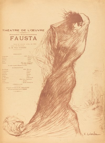 Faust by Charles Lucien Leandre