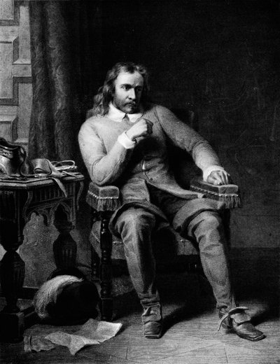 Cromwell Tacı Reddetmeye Karar Veriyor, c1858, 1911 by Charles Lucy