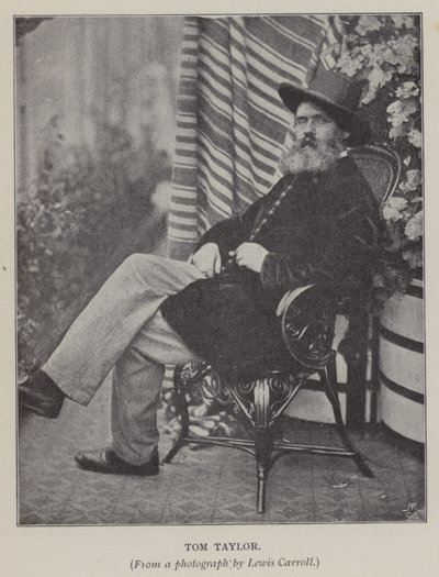 Tom Taylor (s/b fotoğraf) by Charles Lutwidge Dodgson