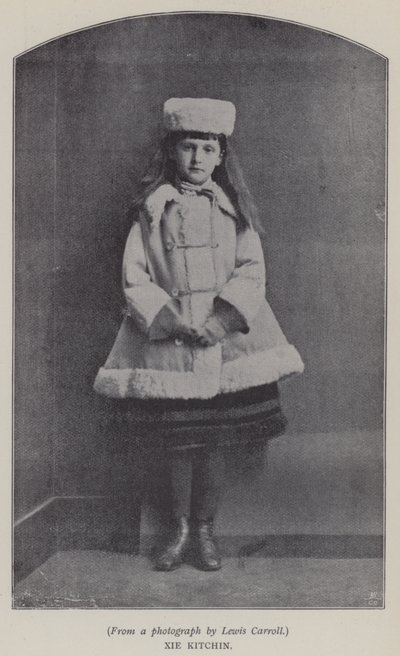 Xie Kitchin (s/b fotoğraf) by Charles Lutwidge Dodgson