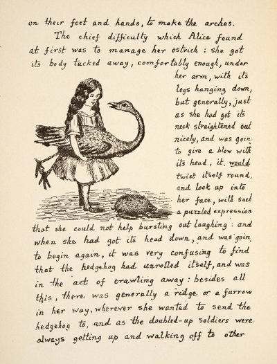 Alice, Devekuşu