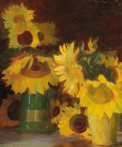 Fransızca:  Tournesols Ayçiçekleri by Charles Marie Dulac