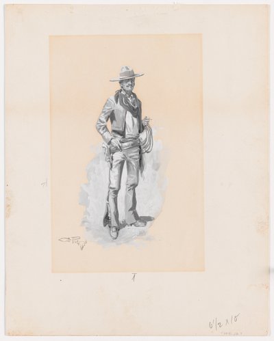 Blanco, Charles J. Steedman için, Bucking Adaçayı by Charles Marion Russell