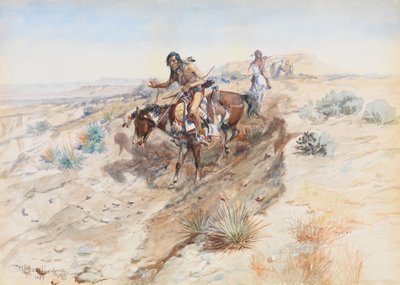 Hintli Cesurlar, 1899 by Charles Marion Russell
