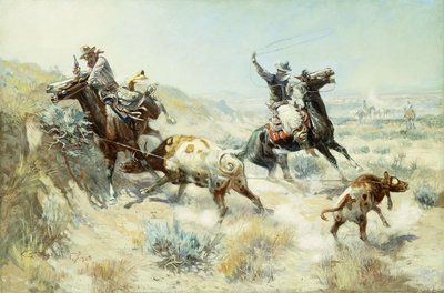 Menzil Annesi, 1908 by Charles Marion Russell