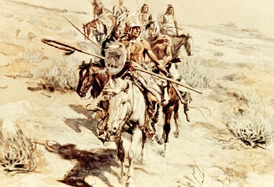 Savaşçıların Dönüşü by Charles Marion Russell