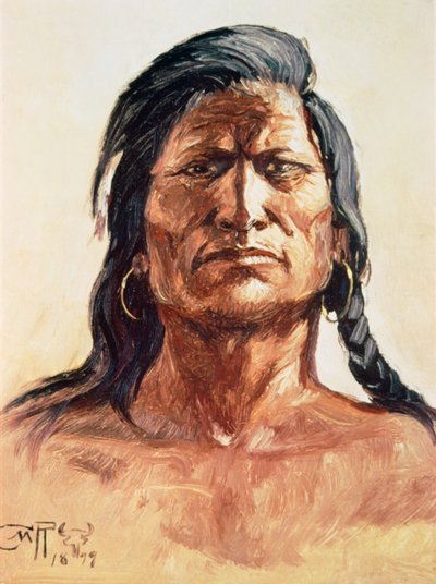 Şoşoni Kabilesi by Charles Marion Russell