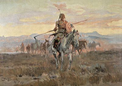 çalıntı atlar by Charles Marion Russell