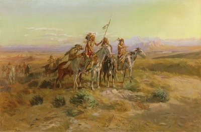 İzciler, 1902 by Charles Marion Russell