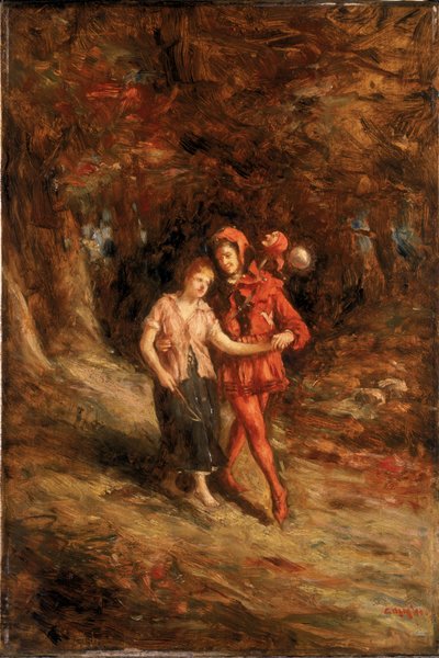 ಟಚ್‌ಸ್ಟೋನ್ ಮತ್ತು ಆಡ್ರೆ, 1890 ಟರ್ಕ್ by Charles Martin Hardie