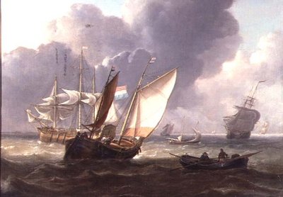 Bir Dalgada Hollandalı Üç Usta ve Küçük El Sanatları by Charles Martin Powell
