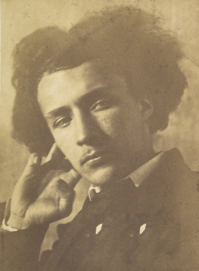 Charles Delahaye, 1852–53. by Charles Marville