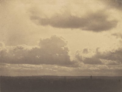 Gökyüzü Çalışması, 1855-56. by Charles Marville