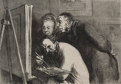 Ressamlar ve Burjuva by Charles Maurand
