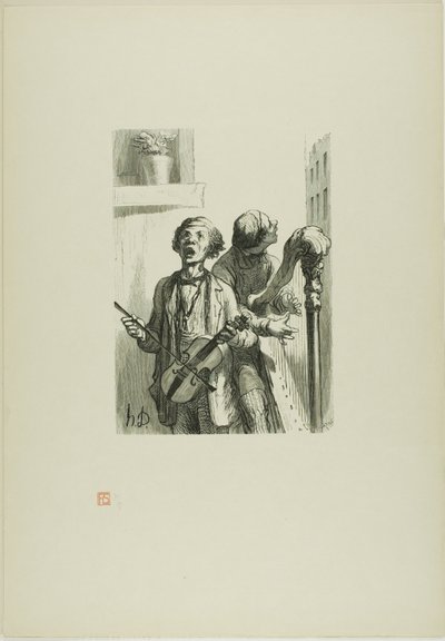 Sokak Şarkıcıları by Charles Maurand