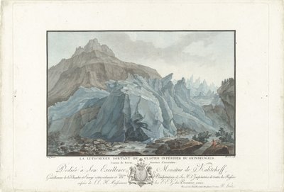 Gletsjer bij Grindelwald Aşağı Grindelwald Buzulu