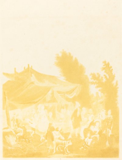 Noce de Village (Köy Düğünü) by Charles Melchior Descourtis after Nicolas Antoine Taunay