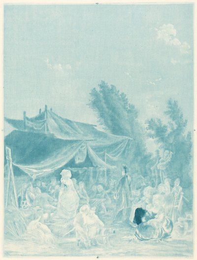 Noce de Village (Köy Düğünü) by Charles Melchior Descourtis after Nicolas Antoine Taunay