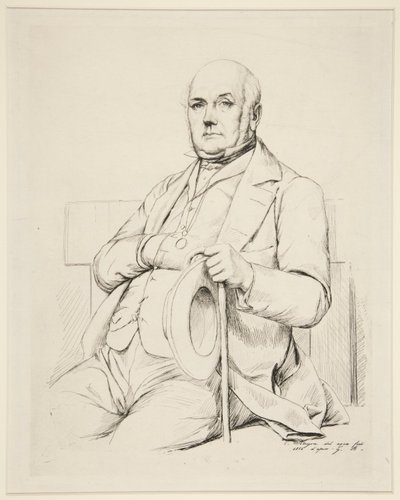 Casimir Masal by Charles Meryon
