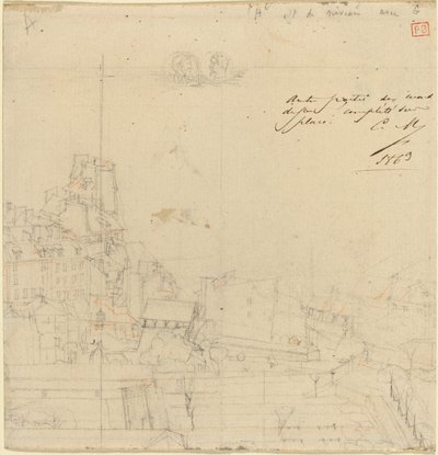 Kolej Henri IV by Charles Meryon