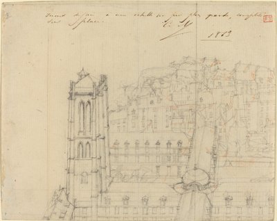 Kolej Henri IV by Charles Meryon