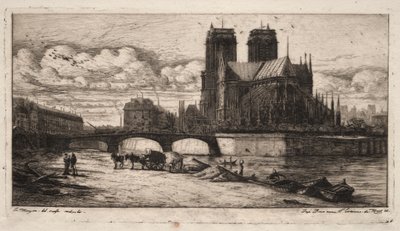 Paris Gravürleri: Notre Dame Katedrali