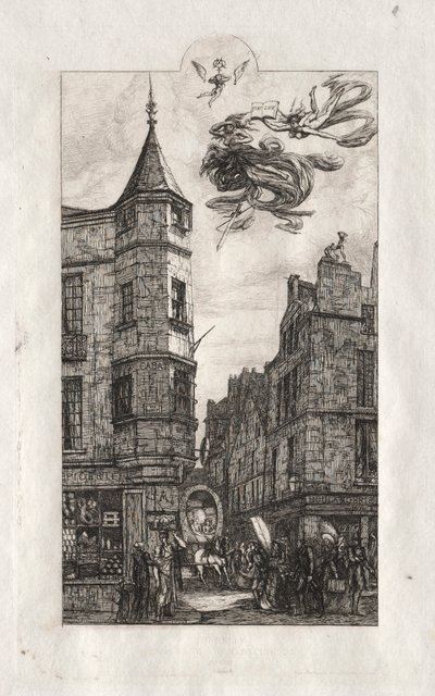 Paris Gravürleri: Taret, rue de l