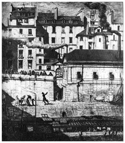 Morg, c1841-1868 1924 by Charles Meryon