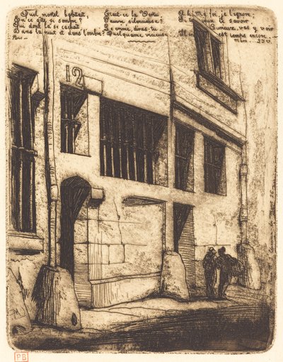 Kötü Çocuklar Sokağı, Paris (Kötü Çocuklar Sokağı) by Charles Meryon