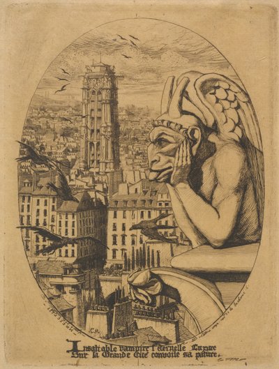 Vampir by Charles Meryon