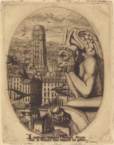 Vampir by Charles Meryon