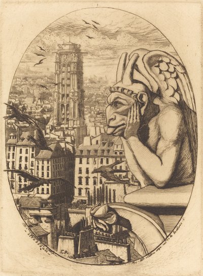 Vampir by Charles Meryon