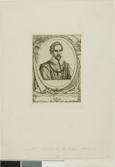 René de Laudonnière Sablais'in (de Burdigale) portresi by Charles Meryon
