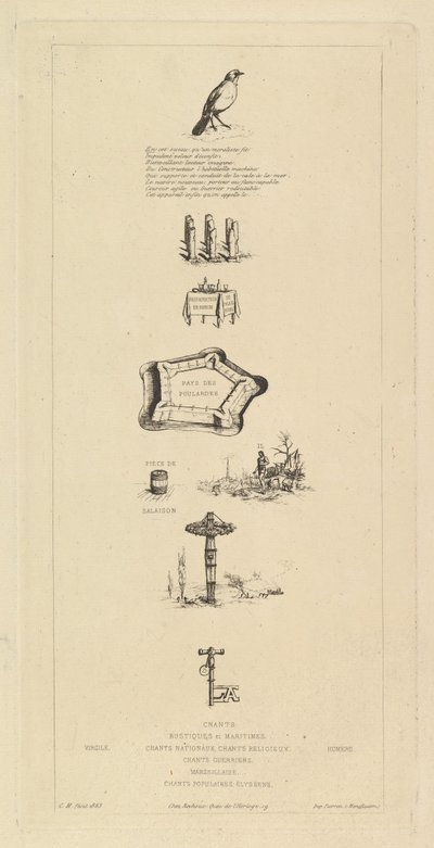 Rebus: Béranger gerçekten güçlü değildi, çünkü 1863