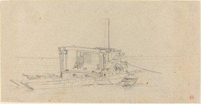 Nehir Taramaları ve Çakmakları by Charles Meryon