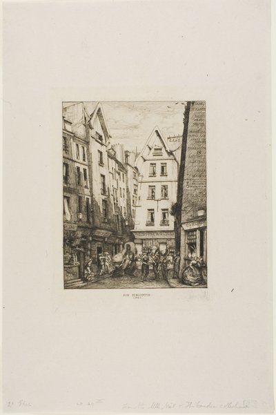 Rue Pirouette, Les Halles, Paris