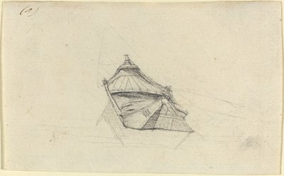 "Le Pont-au-Change" için Seine Teknesi by Charles Meryon