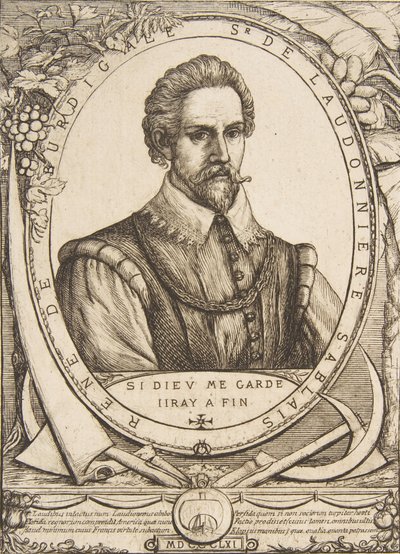 Sömürgeci René de Laudonnière Sablais, van de Passe