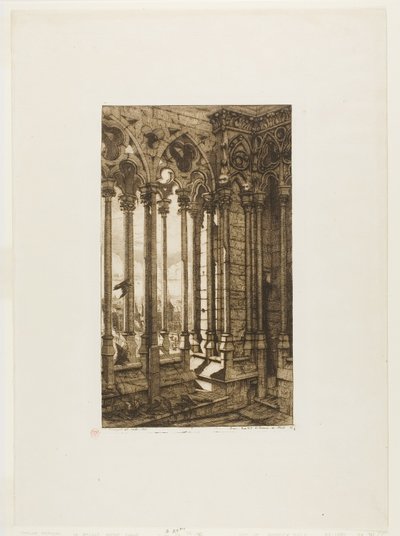 Notre Dame Galerisi, Paris by Charles Meryon