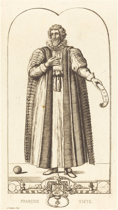 François Viete by Charles Meryon after Jean Rabel