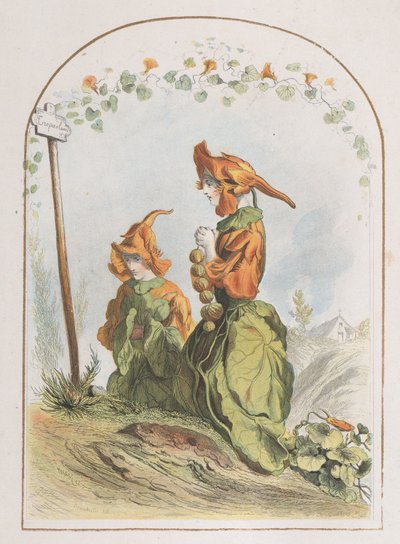 Nasturtium, Les Fleurs Animées