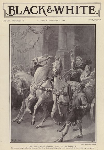 İngiliz aktör Herbert Beerbohm Tree, Londra