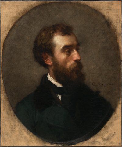 William Morris Hunt, c. 1850. by Charles Monginot